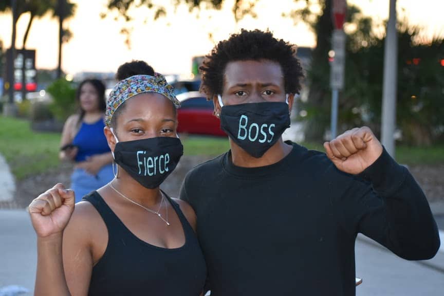 Raw Video From Saturdays Protest at USF Fowler