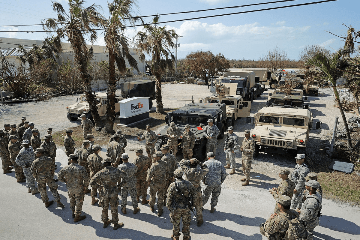 Just In- Governor Desantis Activates National Guard in Tampa