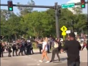 Video Shows the Tear Gas Used on Protesters In Tampa Today *Explicit Language