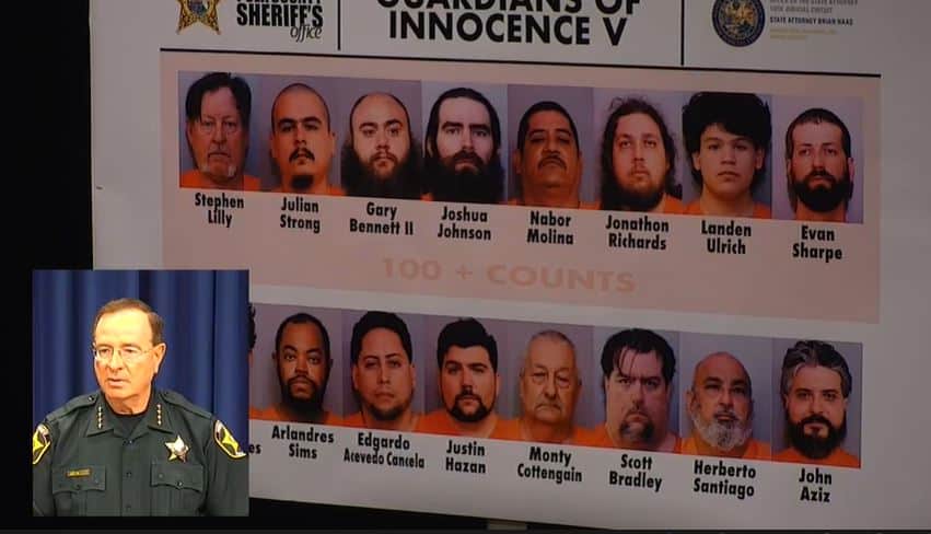 16 Suspects Arrested During “Operation Guardians of Innocence V” for Possession of Child Porn