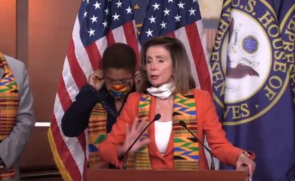 Trending-Social Media Backlash and Laughter, Kente Cloth Worn by Pelosi and Others