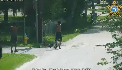 Hillsborough County Sheriff Releases Footage From Teen Shootout on Monday