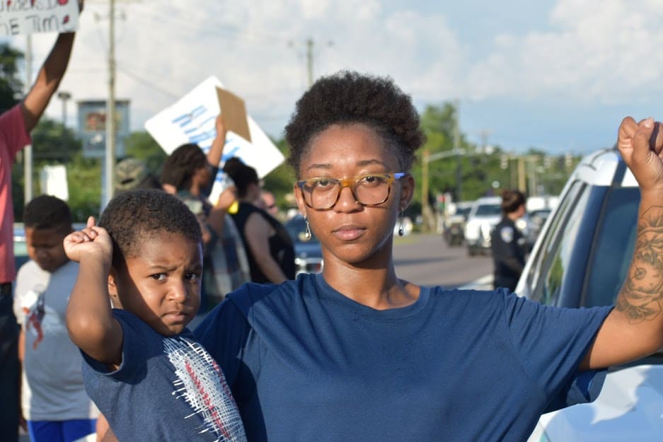 Photo Gallery 1 From Saturday at USF and Fowler Protest