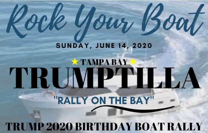 Rally This Sunday in Apollo Beach, By Boat, for Trump