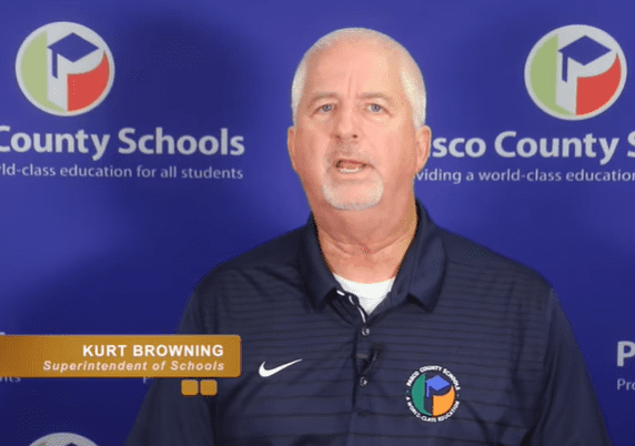 Pasco County Schools Superintendent Video Update on Reopening