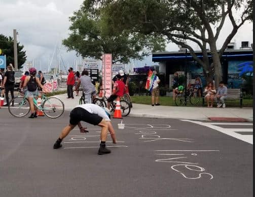 St. Pete – Protesting at The Pier Grand Opening Now