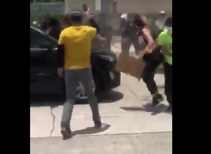 Chaos at Dale Mabry Tampa Protest Today, More Scheduled for Tonight