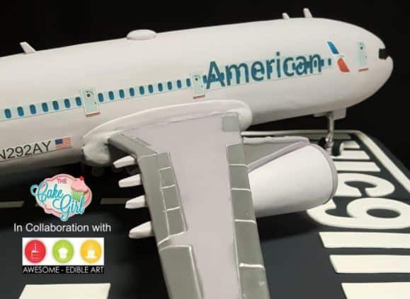 American Airlines Pilot Retires, Gets a Cakes that Takes Flight