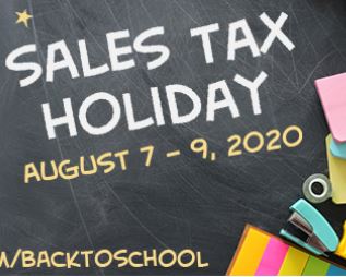 Back To School Sales Tax Holiday Starts Tomorrow