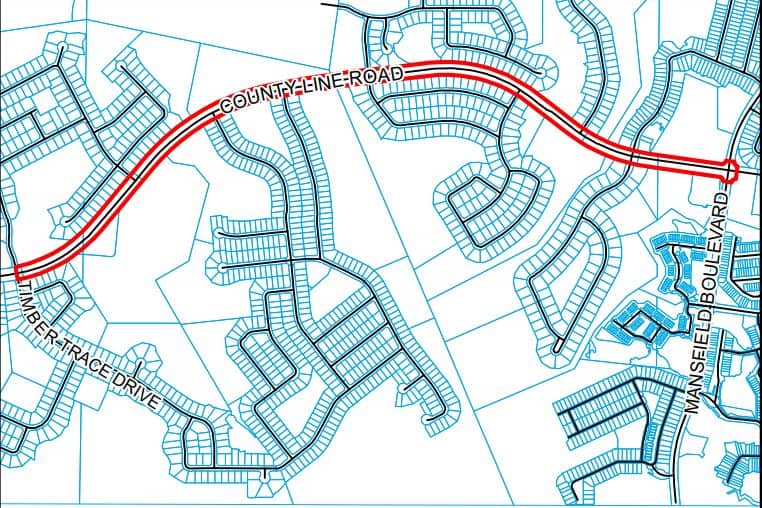 Wesley Chapel County Line Road Pavement Rehab Project