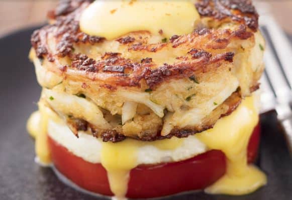 Florida Blue Crab Cake Benedict Recipe