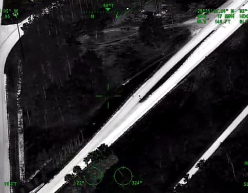 HCSO Aviation Pilots & Pasco Deputies Catch Runaway Suspects VIDEO