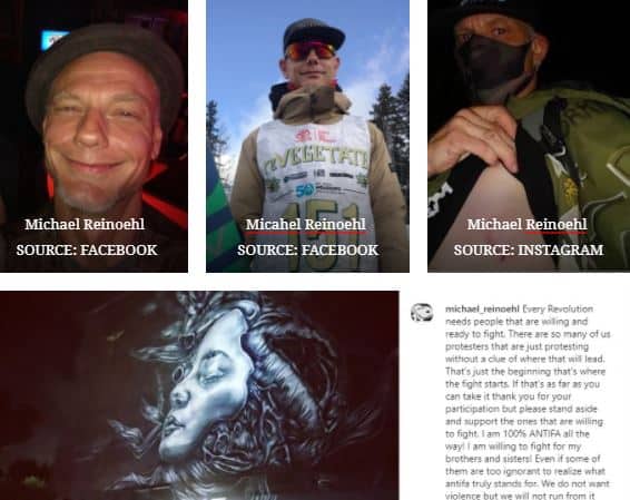 Michael Reinoehl Declares ‘War’ in Social Post, Under Investigation in Portland Trump Rally Murder