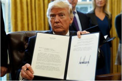 ‘Disbursed Rapidly’ Trump Signs 4-Executive Orders for American Relief