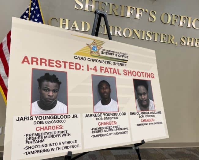 3- Arrested in I-4 Shooting That Left a 17-Year-Old Dead