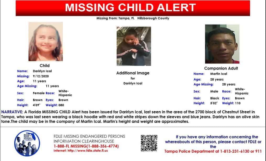 Missing CHild Alert 1