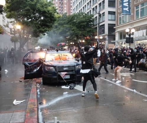 Seattle Rioter Charged Today, Arson and Unlawful Possession of a Destructive Device