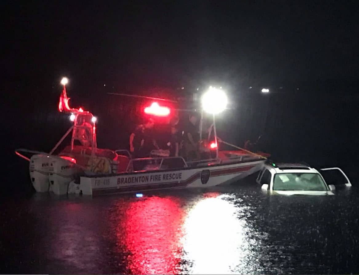 Car Found In The River, 60-Feet From Shore, Bradenton