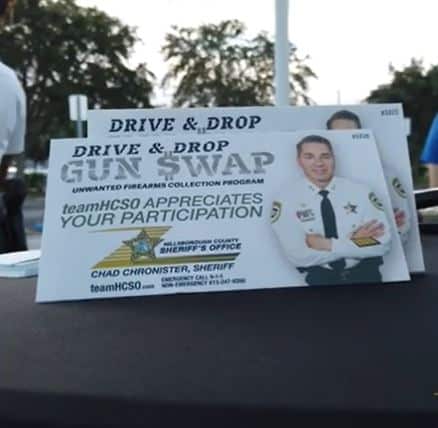 681 Firearms Collected at Hillsborough County Sheriff’s ‘Drive and Drop Gun Swap’