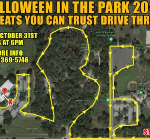 City of Pinellas Park Will Host Drive-Thru Halloween Treat Trail