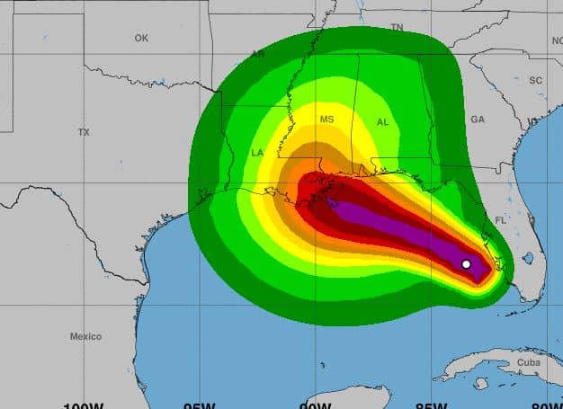 Tropical Storm Sally Expected to Bring Life-Threatening Storm Surge