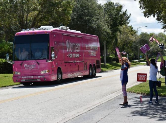 ‘Women For Trump’ Makes a Stop in Clearwater Today