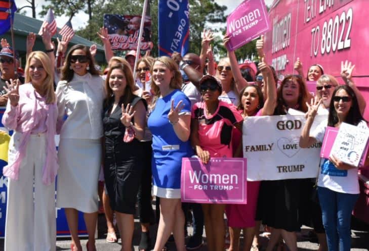 woman for trump featured clearwater florida