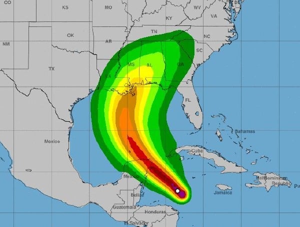 Here We Blow Again, Tropical Storm Zeta Eyes the North Gulf Coast