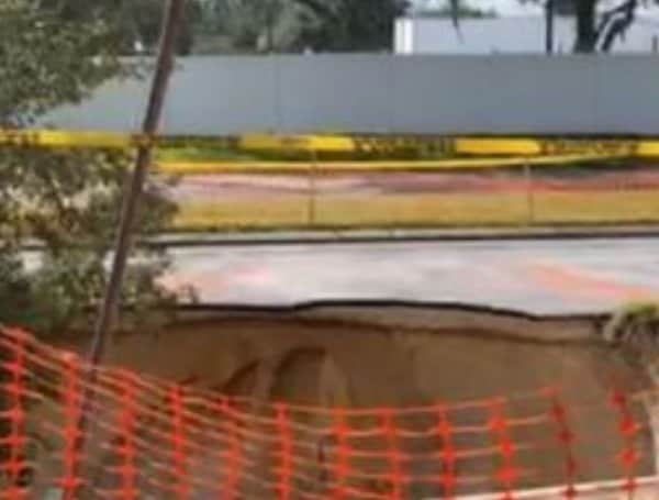 Florida Sinkhole 46′ Feet Wide 130′ Deep