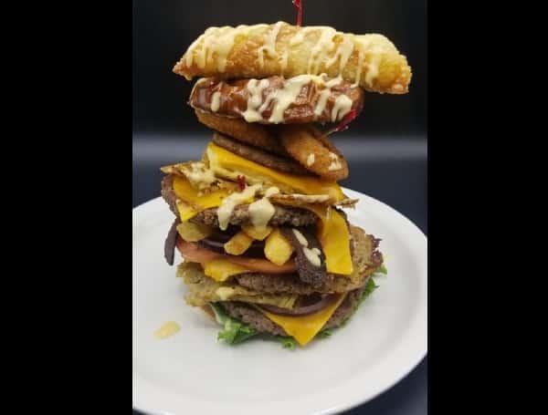 Can You Step Up to The Monster Burger Challenge?