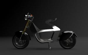 STILRIDE presents electric scooter folded in stainless steel through industrial origami