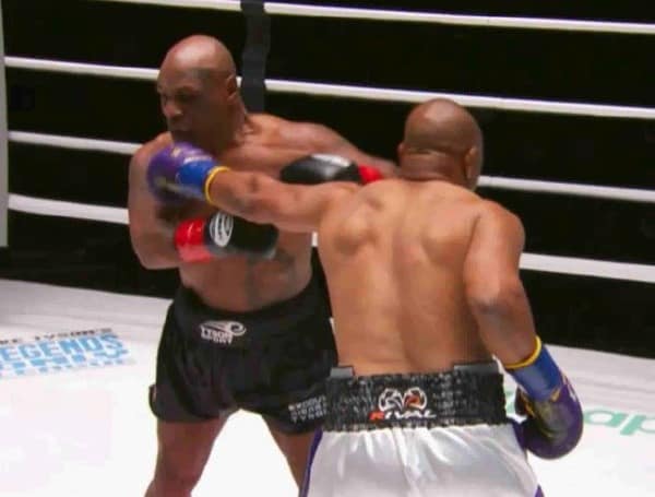 Mike Tyson vs. Roy Jones Jr. 8-Rounds Ends in a Draw