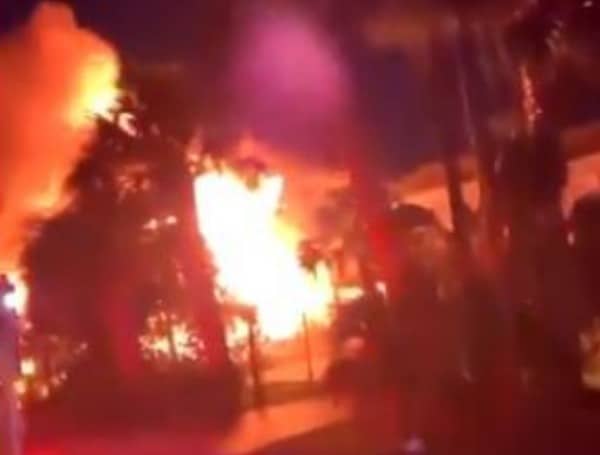 BREAKING NEWS: Pasco County 3-Alarm Fire, 2-Homes Complete Loss VIDEO