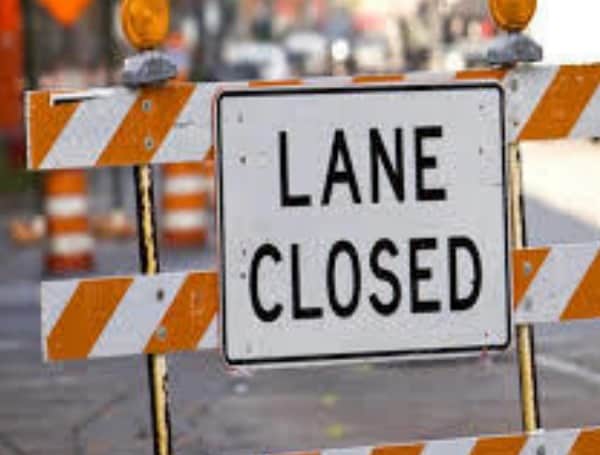 Lane Closure On West Waters Avenue Between North Orleans And North Newport Avenues