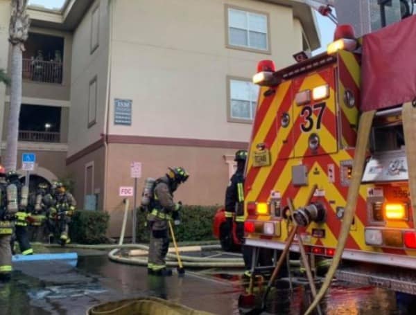 Pasco County Fire Rescue On Scene at 2-Alarm Apartment Fire