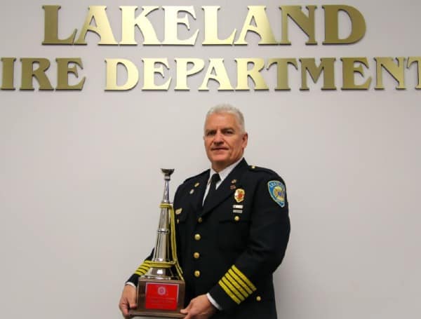 Fire Chief Douglas E. Riley Selected as the 2020 Florida Fire Chief of the Year