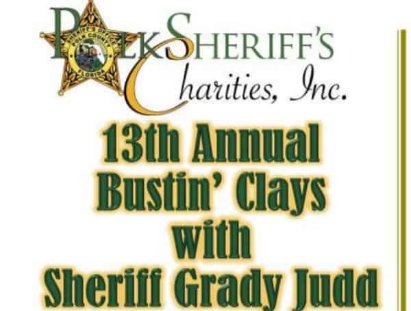 Registration Now Open For 13th Annual “Bustin’ Clays with Sheriff Grady Judd”