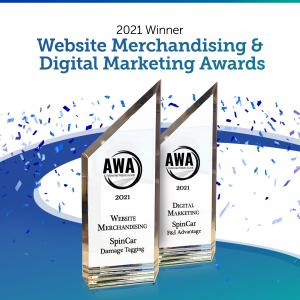 SpinCar Recognized with AWA Automotive Website Awards for the Fifth Consecutive Year