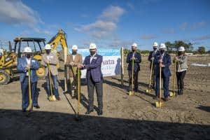 Groundbreaking and shovel ceremony