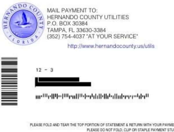 Hernando County Utilities Department  Launches New Online Billing and Payment Service