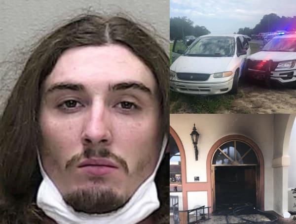 Florida Man Charged with Federal Hate Crime, Crashing Into and Setting an Occupied Church on Fire