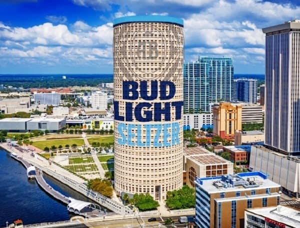 Tampa’s “Beer Can Building” Turns to Seltzer for Rebrand