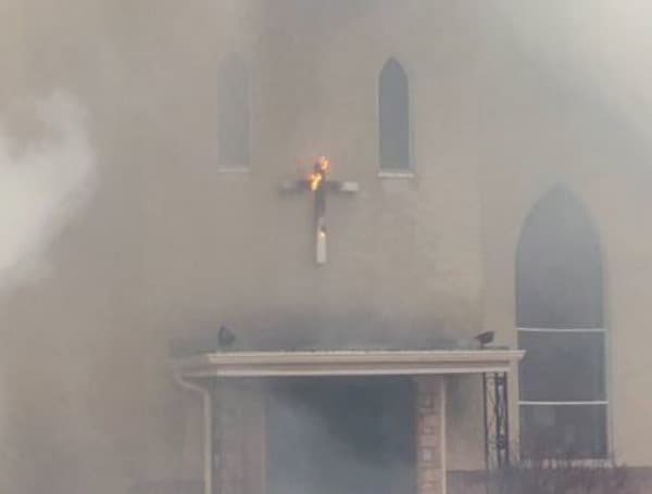 105-Year-Old Catholic Church Goes Up In Flames Just Miles Away From Minneapolis Protests