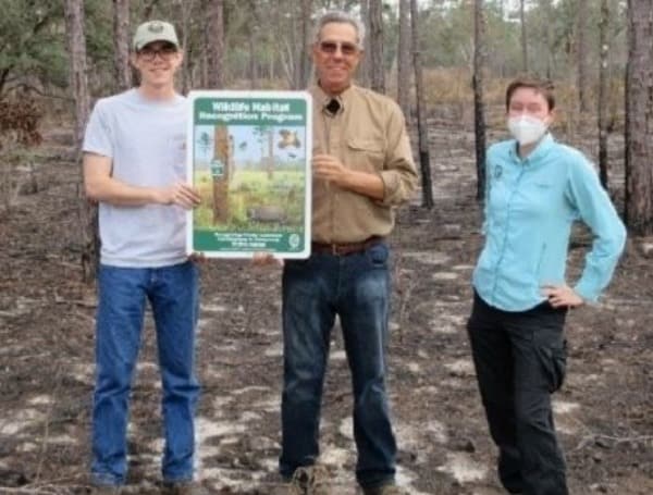 FWC Recognizes Alachua County Landowner For Wildlife Conservation Efforts