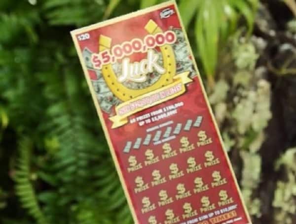 Florida Man Hits $1,000,000 On A $20 Scratch-Off Ticket