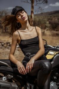 Bia Dantas celebrates Womens International Day in Motorcycle success campaign