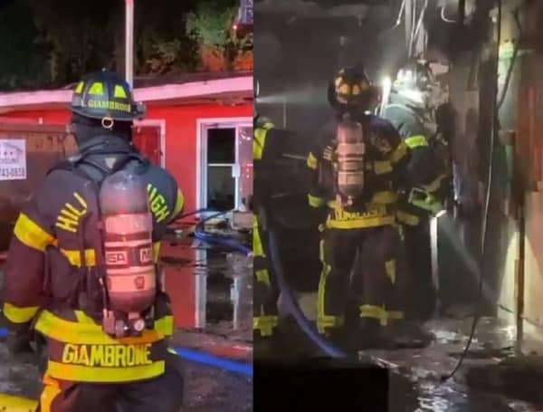 Firefighters Attack Carrollwood Fire Overnight, No Injuries Reported