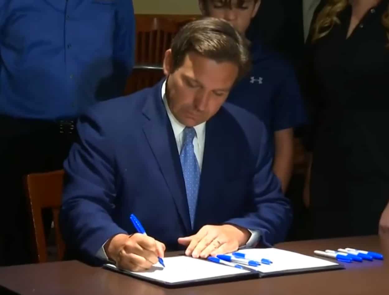 Florida Gov. DeSantis Celebrates the Signing of Senate Bill 976 Creating the Florida Wildlife Corridor Act