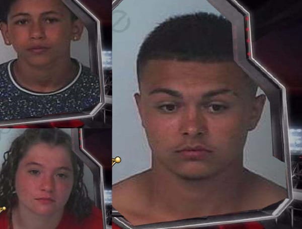 Three Florida Teens, 13, 16, 17, Charged In Second Armed Robbery This Month