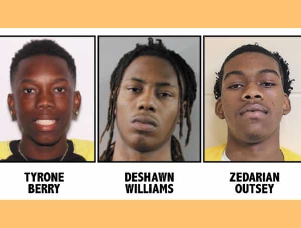 Three Arrested For Attempted Murder In Winter Haven Drive-By Shooting